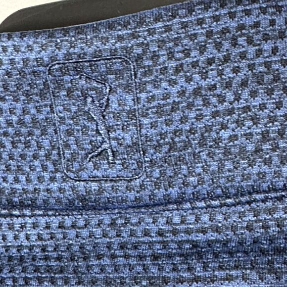 PGA Tour Jacket Men's XXL Blue Golf 1/4 Zip Thermal Stretch Pullover W/Pockets - Picture 7 of 13